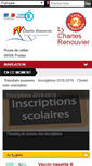 Mobile Screenshot of lycee-charles-renouvier.com